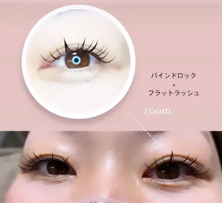 マツエク・マツパ Mercury curl　marieのマツエク・マツパデザイン