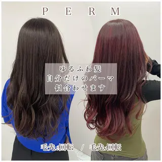 セミロング 左藤健人 パーマ/レイヤー/のヘアスタイル