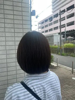 ショート カラー 松尾 遥花のヘアスタイル