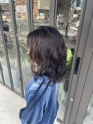 ミディアム OGAWA NOAのヘアスタイル