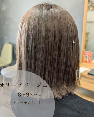 ミディアム カラー ちゅる髪💛キュート ✧亜美︎✧我孫子のヘアスタイル