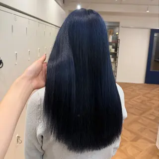 ロング カラー ヘアアレンジ キヨミ 韓国レイヤーカットのヘアスタイル