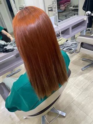 ロング カラー 海野 黎茉のヘアスタイル