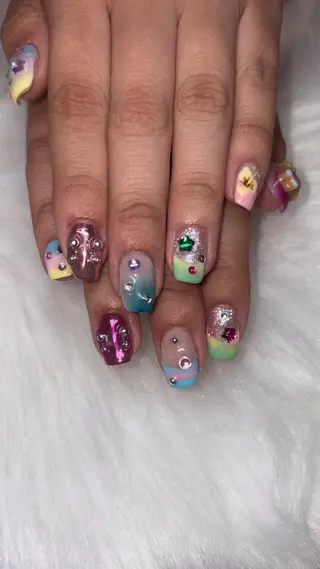 ネイル 👽個性派ネイル🎀 komachiのネイルデザイン
