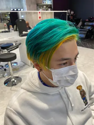 カラー メンズ メンズお任せ下さい！ 店長⭐︎小橋のヘアスタイル