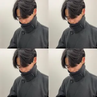 ショート メンズ ⚡️メンズパーマ特化 mens支持◎/忠地のヘアスタイル