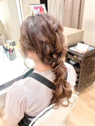 ロング ヘアアレンジ 伊藤 しずくのその他イメージ