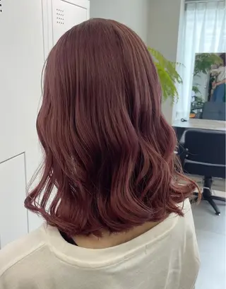 ミディアム カラー piLLon/ RYUKAのヘアスタイル