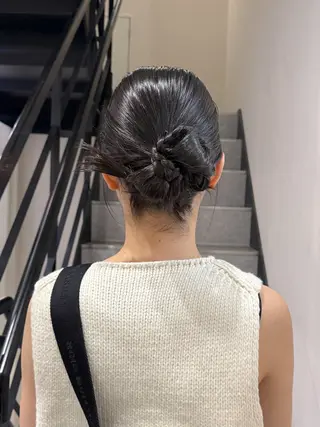 ロング ヘアアレンジ 福岡透明感カラー/ 髪質改善/ayaneのヘアスタイル