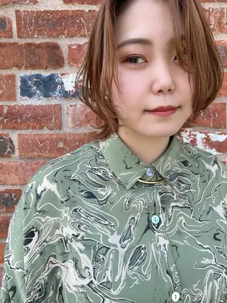 ショート MIZUKI🫧ྀི 韓国ヘアAFLOATのヘアスタイル