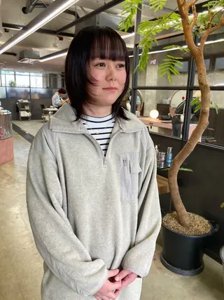 ミディアム カラー 小木曽智美 /ボブ/ショートのヘアスタイル