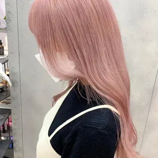 ロング カラー raika .のヘアスタイル