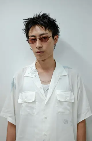 ショート メンズ メンズスタイリスト リュウジのヘアスタイル