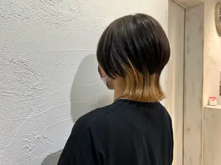 ショート カラー ウルフカット 🐹朝日🐹のヘアスタイル