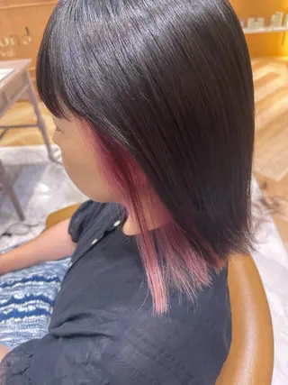 ミディアム 艶髪カラー/ショート メンズ/永谷俊樹のヘアスタイル