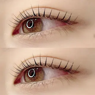 マツエク・マツパ Anji 🎀 riche eyeのマツエク・マツパデザイン