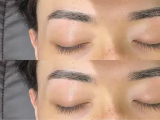 アイブロウ メンズ特化 ティアラのヘアスタイル