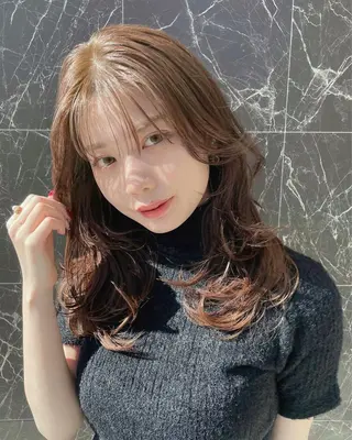 ロング カラー チダアキフミ Ash大森のヘアスタイル