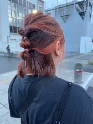 ミディアム 髪質改善|縮毛矯正 ◎店長◎Keitaのヘアスタイル