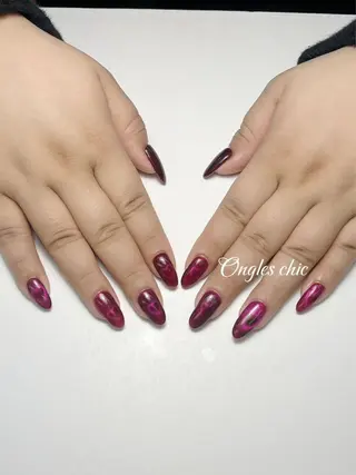 ネイル ongles chic24時間営業のネイルデザイン