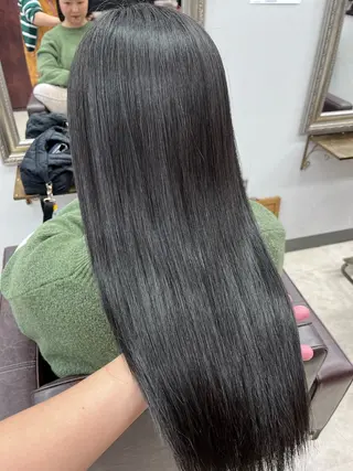 ロング カラー パーマ ヘアアレンジ Crescere所属・小島 凜のヘアスタイル