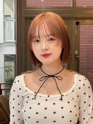 セミロング ❤️ボブ/髪質改善 タッセルボブ/ユウキのヘアスタイル