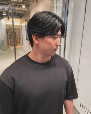 メンズ 内山 湧勝/ショート パーマ特化美容師のヘアスタイル
