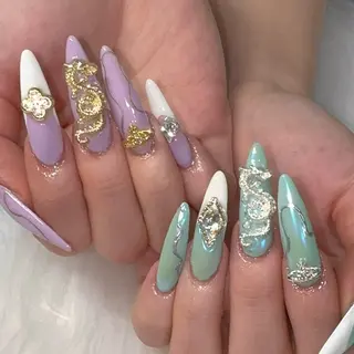 ネイル 黒川 実祐のネイルデザイン