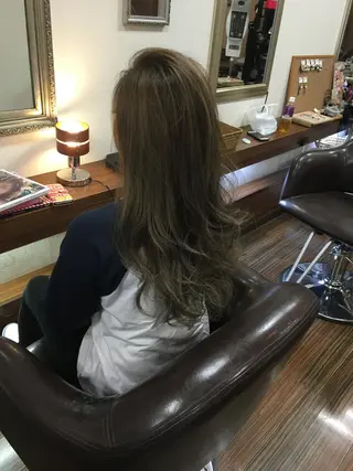 ショート ミディアム セミロング ロング カラー 吉本 yoshimotoのヘアスタイル