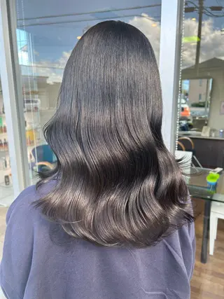 セミロング カラー hair salon siro所属・小澤 志穂のヘアスタイル