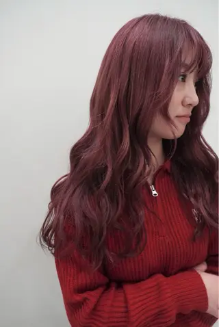 ロング カラー パーマ ⭐️ボブ/ショート りゅうしんのヘアスタイル