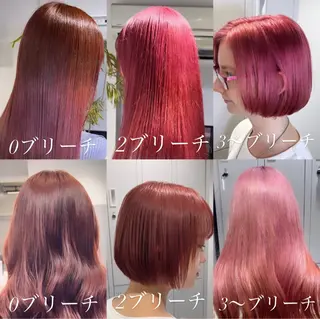 ミディアム カラー TOMONA👑 GiseL梅田店のヘアスタイル