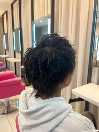 ミディアム メンズ Soul eater KANATAのヘアスタイル