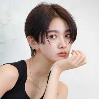 ショート ROMMY.所属・大木 華のヘアスタイル