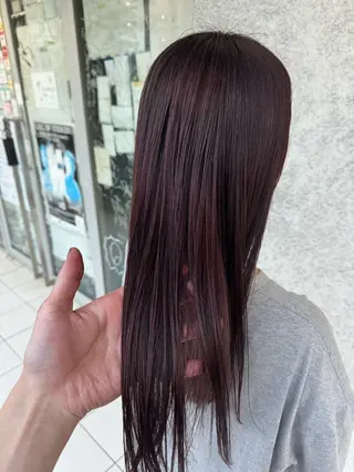 ロング カラー 椎葉 祐也のヘアスタイル