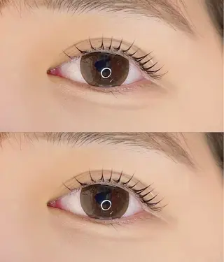 マツエク・マツパ eve🐰束間まつ毛 /透明感カラーのマツエク・マツパデザイン