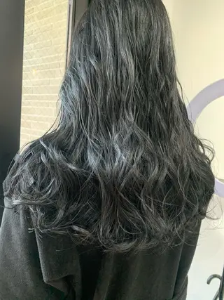 ロング カラー ヘアアレンジ kei/透明感カラー /ベージュ/髪質改善のヘアスタイル