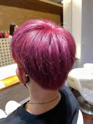 ショート カラー CoCooN 店長 さのえみのヘアスタイル