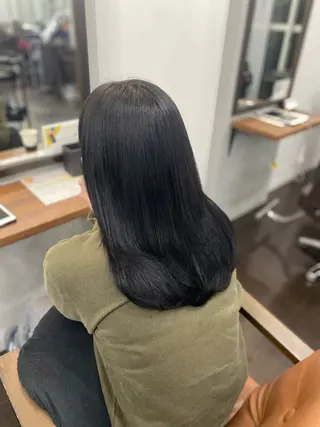 ロング カラー ヘアアレンジ 🍒ᩚ名駅/艶髪 縮毛矯正/あゆ🍒ᩚのヘアスタイル