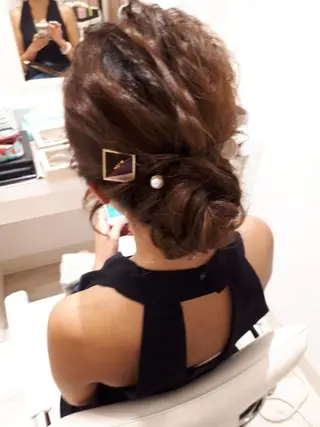 ヘアアレンジ ベストシーン 新浦安のマツエク・マツパデザイン