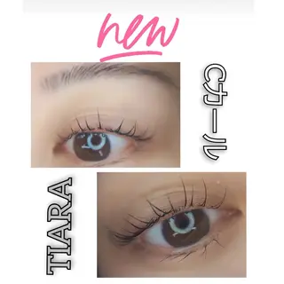 マツエク・マツパ 💡次世代LED -TIARA💡のマツエク・マツパデザイン