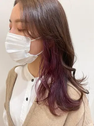 カラー 駅チカ【ali'i】 アリイ花崎友美☘のヘアスタイル