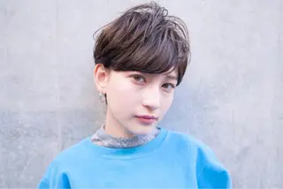 ショート カラー 髪質改善/艶髪 🫧高橋湧也のヘアスタイル