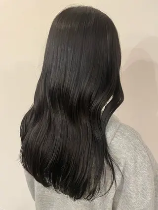 カラー 七ﾂ星＋所属・ストレートモデル募集 momokaのヘアスタイル