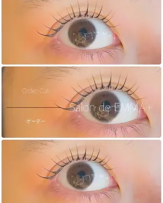 マツエク・マツパ EMMA plus．のマツエク・マツパデザイン