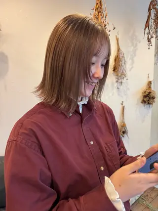 ミディアム カラー m ā l o.🌷 サカモトマイコのヘアスタイル