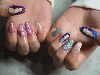 ネイル glaNje 福光のネイルデザイン