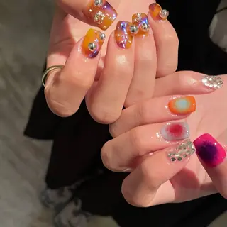ネイル lowaly所属・NAKAMURA HARUKAのネイルデザイン