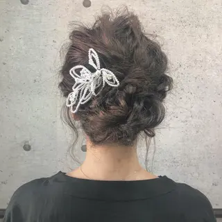 ヘアアレンジ 江原 彩華のヘアスタイル