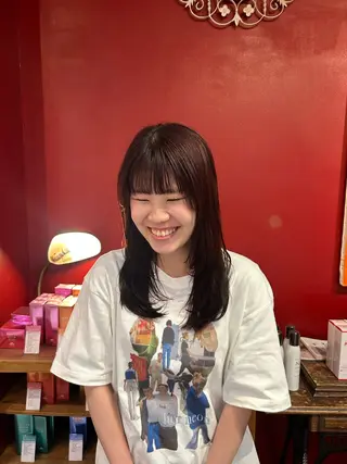 ロング ORe'S　HAIR BE GLaD所属・佐野 愛実のヘアスタイル